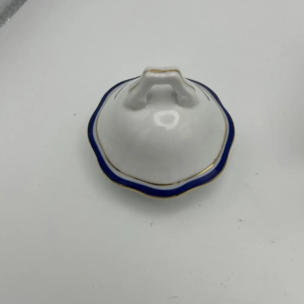 Pirkenhammer Sugar Bowl. From Czechoslovakia. Porcelain.